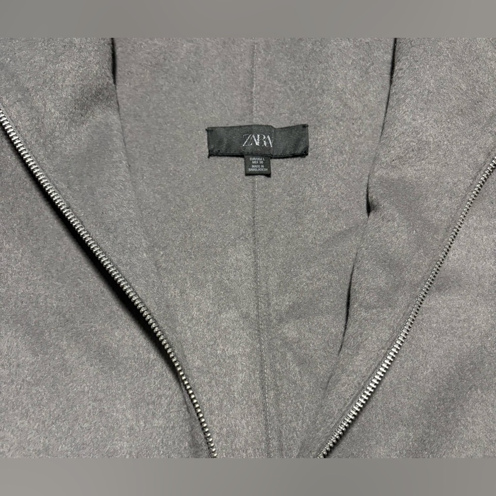 ZARA WOOL BLEND JACKET
ZW COLLECTION
Color: GRAY MARL * Size: L - Picture 10 of 11